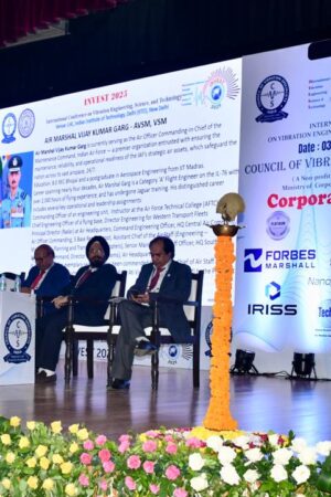 Air Marshal V K Garg AVSM, VSM attends INVEST 2025 at IIT Delhi as Guest of Honour, sharing insights and inspiring the next generation of leaders.
