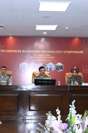 Uncover the latest advancements and collaborative efforts at the Manekshaw Centre for the Tri-Services Academia in military technology.