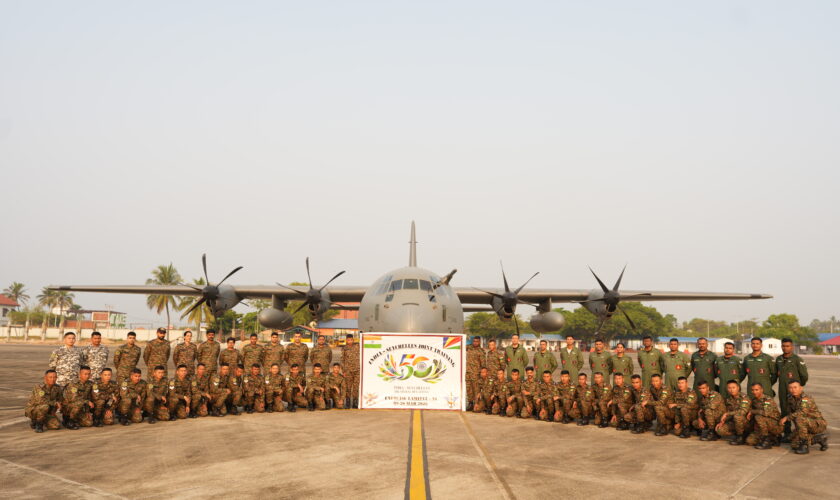Exercise Lamitiye 2026 Indian contingent Seychelles