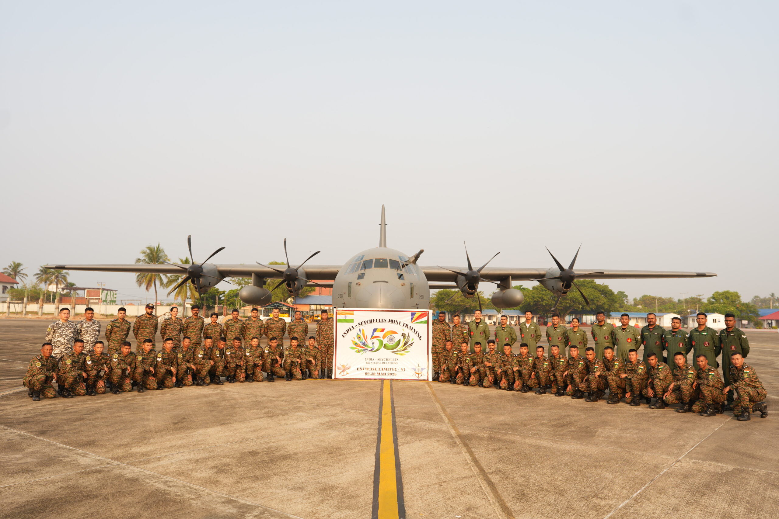 Exercise Lamitiye 2026 Indian contingent Seychelles
