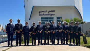INS Sudarshini departs Casablanca Morocco