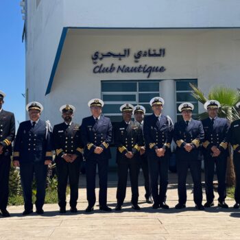 INS Sudarshini departs Casablanca Morocco