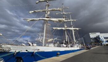 INS Sudarshini arrived at Las Palmas