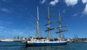 INS Sudarshini at Las Palmas