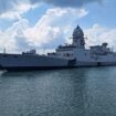 INS Udaygiri Kavaratti Shakti Arrive in Singapore