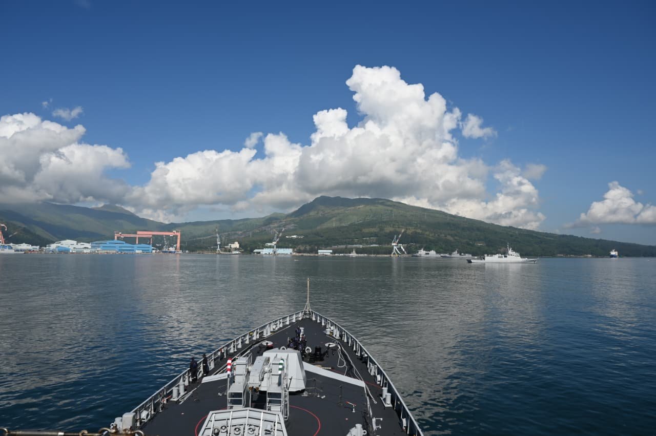 INS SAHYADRI AND KULISH
