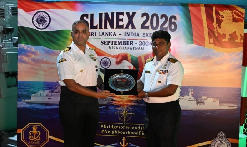 INDIA - SRI LANKA MARITIME EXERCISE