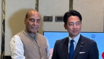 Rajnath Singh meets Japanese Defence Minister