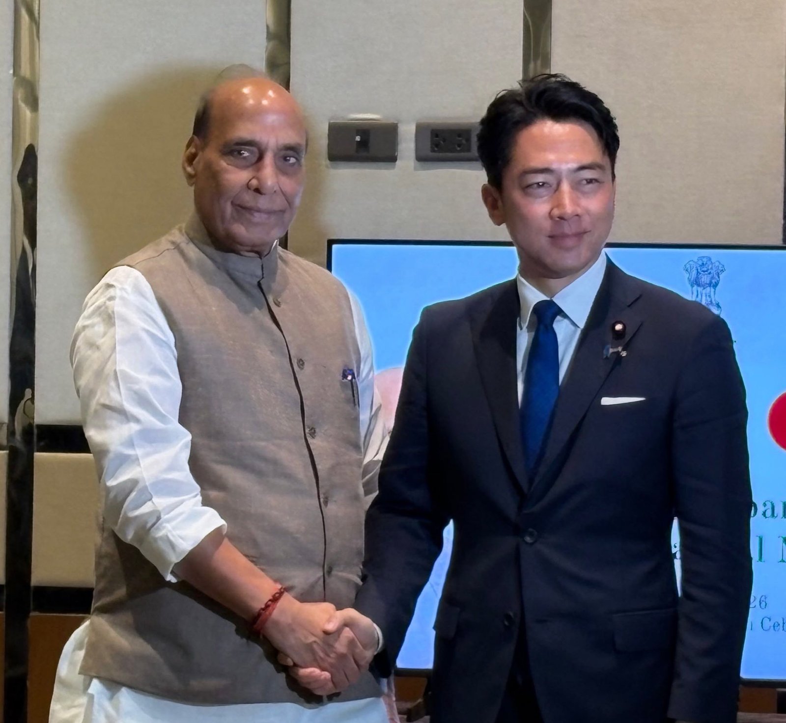 Rajnath Singh meets Japanese Defence Minister