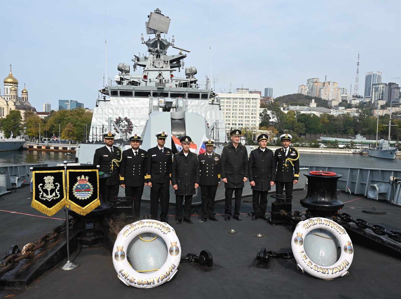 INS Sahyadri Exercise INDRA-2026