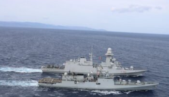 INS Trishul Italy visit