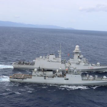 INS Trishul Italy visit