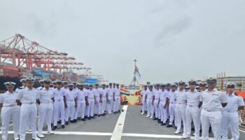Indian Navy First Training Squadron Colombo